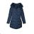 Women's jacket warm quilted (3xl-7xl) LIBLAND LEU18-BIG7757