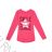 Langarm T-Shirt mit Glitter Girls (134-164) KUGO K724