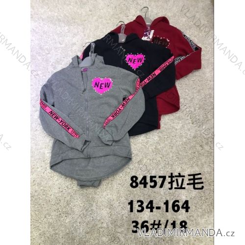 Suit Tracksuit Warm Baby Girls (134-164) ACTIVE SPORT HZ-8457