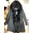 Bunda parka s kožušinkou zimná dámska (s-2xl) MISS SISSY MA1185508
