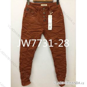 Rifle jeans úzke dlhé dámske (xs-xl) Jewell LEXXURY MA118JW7731-28
