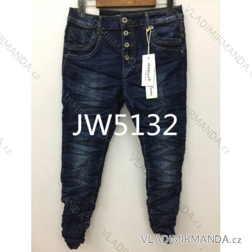 Rifle jeans baggy dlhé dámske (xs-xl) Jewell LEXXURY MA118JW5132