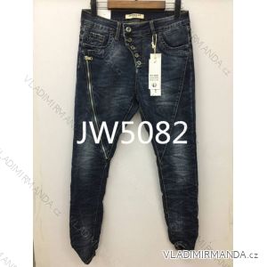 Rifle jeans úzke dlhé dámske (xs-xl) Jewell LEXXURY MA118JW5082
