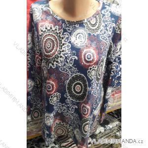 Tričko tunika 3/4 dlhý rukáv dámske (l-3XL) TOVTA polski moda PM118SY438F