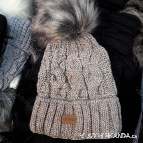 Čiapka zimná dámska zateplené flaušom (uni) Lama POĽSKO POL118268
