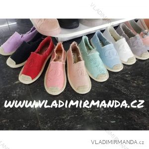 Baleríny espadrilky dámské (sv. modrá/36-41) OBUV OB218077-NB175