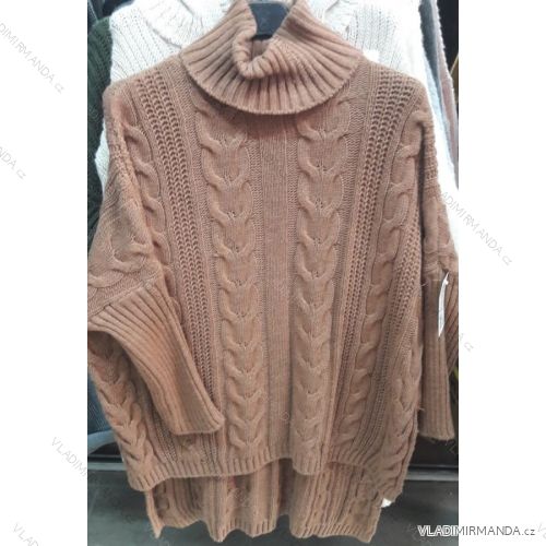 Sveter rolák dlhý rukáv dámsky (uni sl) ITALSKÁ MÓDA IM9181049
