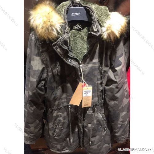 Kabát parka zimná s kožušinou pánska (m-3XL) EMT-ALNWICK EMT18020