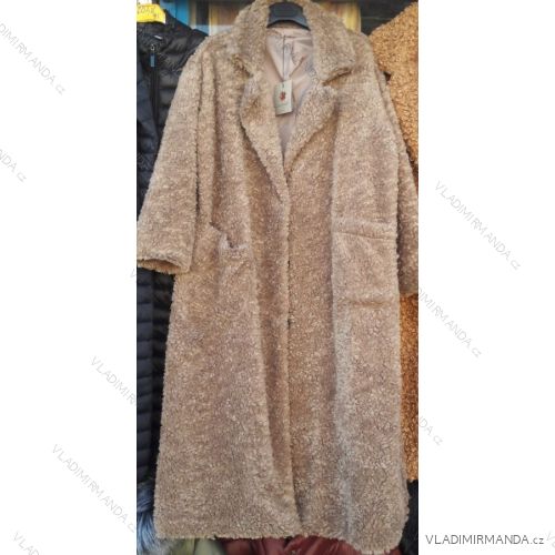 Kabát alá baránok zimné dámsky (uni sl) ITALSKÁ MÓDA IM818013
