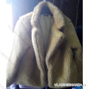 Kabát alá kožúšok krátky zimný dámsky (uni sl) ITALSKÁ MÓDA IM818016
