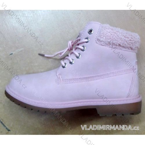 Topánky členkové WORKERY s baránkom (36-41) OBUV OB318B801-20