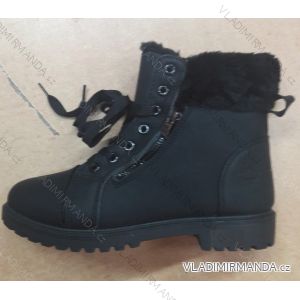 Topánky členkové WORKERY s kožušinkou (36-41) OBUV OB318016
