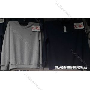 Mikina dlhý rukáv pánska nadrozmerná (xl-4XL) DYNAMIC OBS18031

