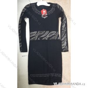 Šaty dlhý rukáv dámske (uni s / m) EXCZOTIC turecká moda TM818066
