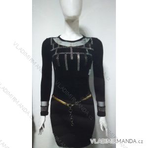 Šaty dlhý rukáv dámske (uni s / m) EXCZOTIC turecká moda TM818068
