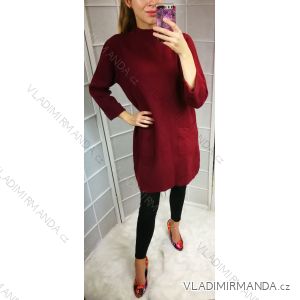 Šaty úpletové dámske (uni sl) ITALSKÁ MÓDA IM5182753