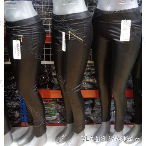Legíny elastické zateplené kožúškom dámske (s-2xl) ELEVEK PP821
