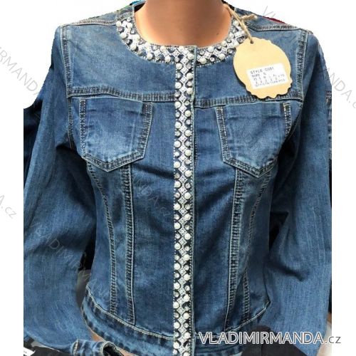 Bunda riflová jeans dámska (xs-xl) Gourde MA119GD1010-K