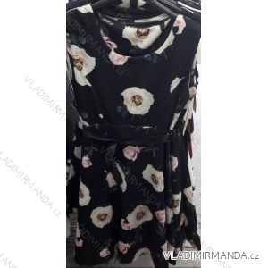 Šaty kvetované elegantné dámske (uni sl) ITALSKÁ MÓDA IM719015
