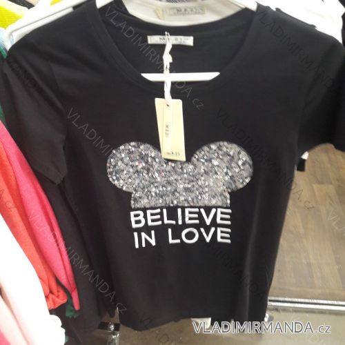 Tričko krátky rukáv dámske (s-xl) MB21 IM919F650
