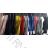 Kleid 3/4 langarm damen (uni xl-3xl) ITALIENISCHE MODA IM718962