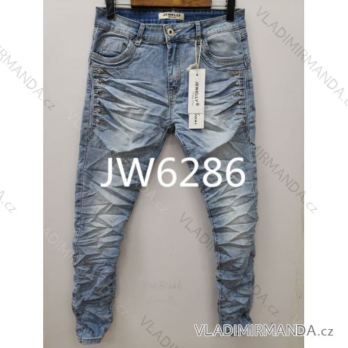 Jeans pants women (xs-xl) JEWELLY LEXXURY LEX19JW6286