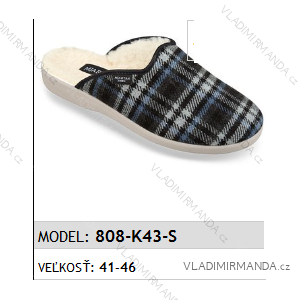 Papuče šľapky pánske (41-46) Mjartan OBUV 808-K43-S
