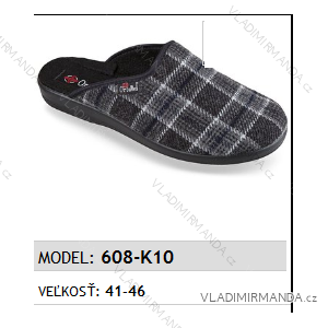 Papuče šľapky pánske (41-46) Mjartan OBUV 608-K10
