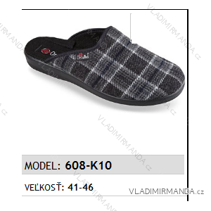Papuče šľapky pánske (41-46) Mjartan OBUV 608-K10