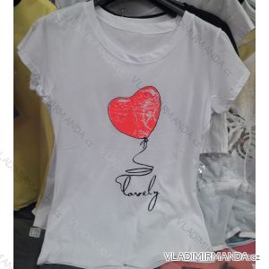 T-shirt with short sleeve puntik ladies (uni sl) ITALIAN Fashion IM518200