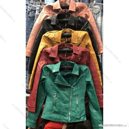 Bunda koženka dámska (s-2xl) S. West MA19012
