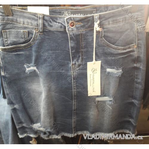 Sukňa riflová dámska (xs-xl) FARFALLINA IM919F6637