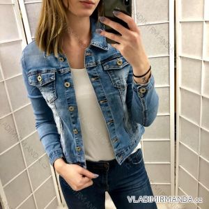Bunda riflová jeans dámska (s-2xl) Gourde MA119GD1008-K