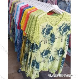 Tunika Tričko 3/4 rukáv dámske (uni M/L) ITALSKÁ MÓDA IM1219271