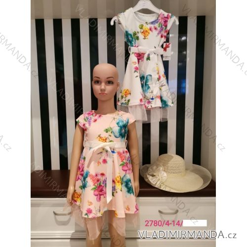 Short sleeve summer dress child girl (4-14 years) ITALIAN FASHION 2780-1