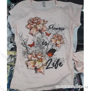 Tričko krátký rukáv dámské (m-xl) POLSKÁ MODA IM1019021