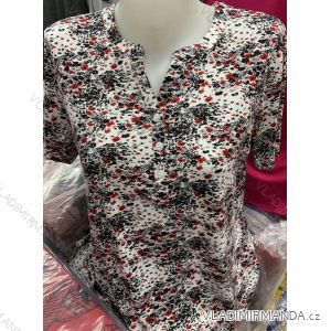 Tunic Shirt Short Sleeve Ladies (M-3XL) POLISH FASHION PM119024
