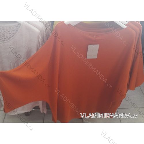 Svetr dlouhý netopýří rukáv dámský (uni s/m) ITALSKÁ MÓDA IM719094