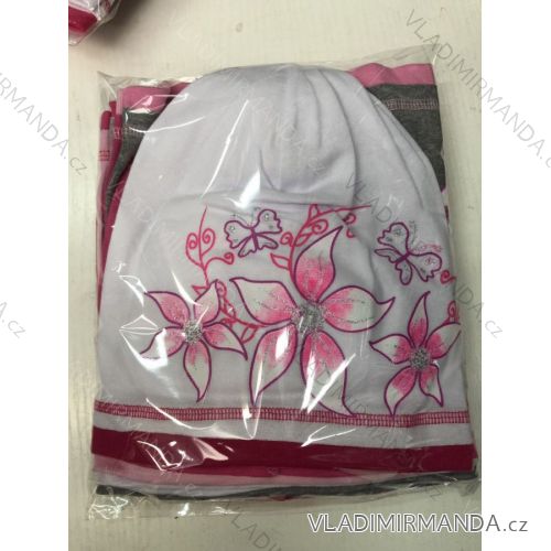 Thin spring cap for girls (3-8 years) POLISH PRODUCTION POL119065