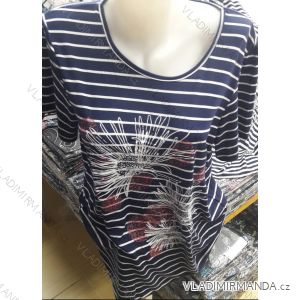 Tunika tričko krátky rukáv dámska (L-3XL) TOVTA PM119092
