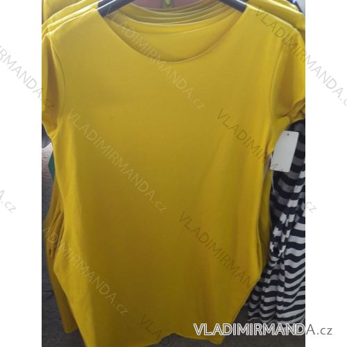 Šaty klasik s krátký rukáv dámské s kapsou (uni s/m) ITALSKÁ MÓDA IM719245