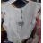 Tunic blouse 3/4 long sleeve ladies (uni sl) ITALIAN Fashion IM9181046