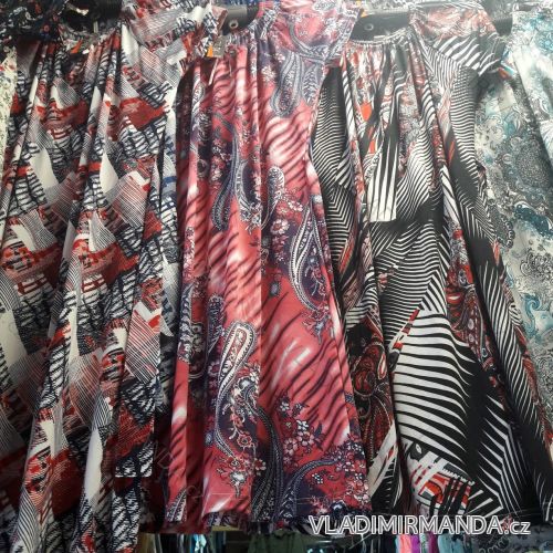 Šaty letné dámske nadrozmerné (l-3XL) ITALSKÁ MÓDA IM619016