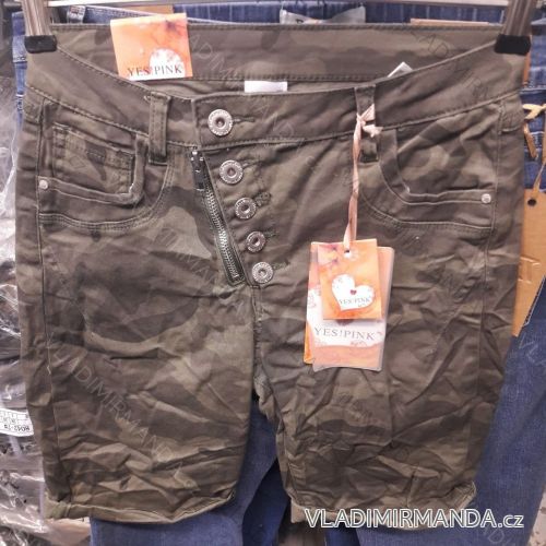 Shorts camouflage with buttons women's (xs-xl) Yes Pink MA419WL1178
