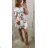 Sommerkleid mit nackten Schultern kurze Frauen (uni s / m) ITALIENISCHE MODA IM9199723