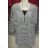 Tričko 3/4 rukáv dámske nadrozmerné (l-4XL) Batya BAT19PNU3 / 4-SOC-ZIP
