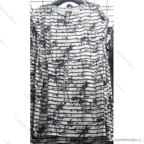 Šaty letné dámske nadrozmerné (40-48) Poľsko MODA PM219019