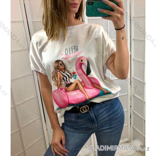 T-Shirt langarm (uni sl) ITALIENISCHE Mode IM918047