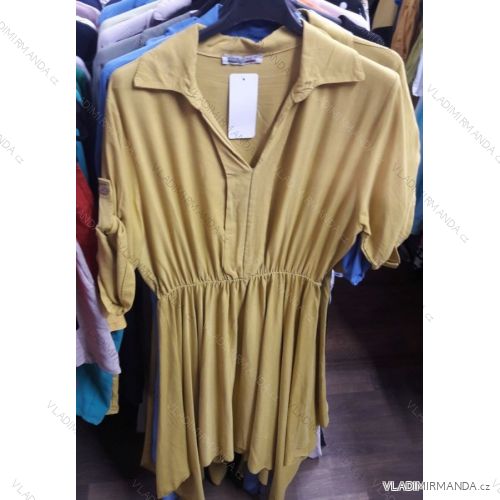 Šaty letné krátke dámske (uni s / m) TALIANSKÁ MÓDA IM919631