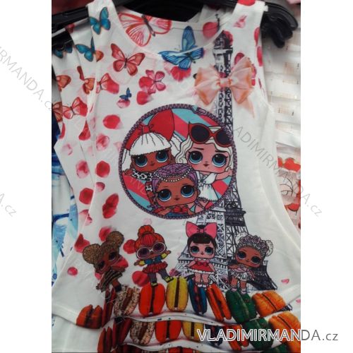 Šaty bez rukávov detskej dorast dievčenské (4-14 rokov) Tuzzi turecká moda TM219099